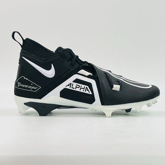 Nike Alpha Menace Pro 3 \'Black White\' CT6649-001 Football size 11 READ main image 5